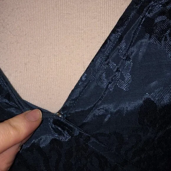 Band Of The Free Camille Wrap Crop Top Boho Teal NWT Medium - Picture 10 of 16